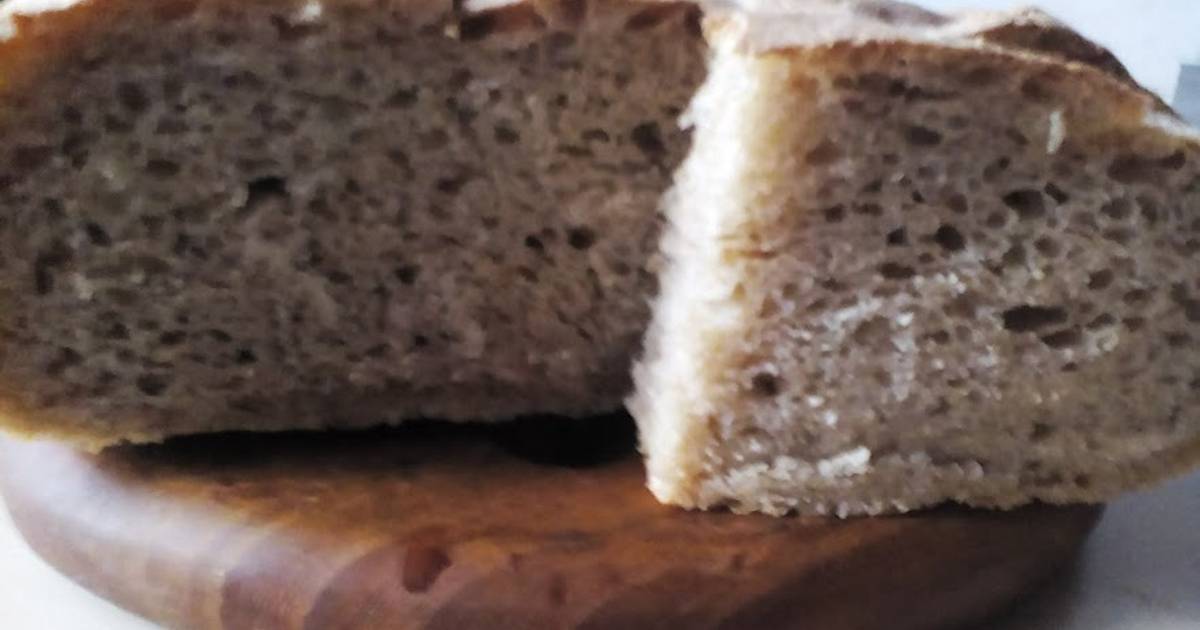 Ржаной хлеб на готовой закваске в хлебопечке