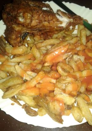 A picture of Crunchy chips# authormarathon#.
