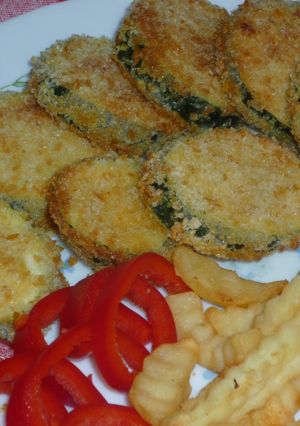 Rántott cukkini Air Fryerben recept fotója