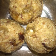 Dryfruit ladoo A picture of Dryfruit ladoo.