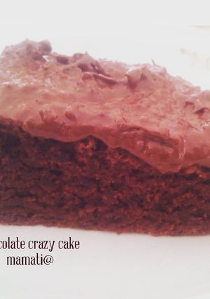 Foto resep Chocolate Crazy Cake(no egg+butter+mixer) 😄