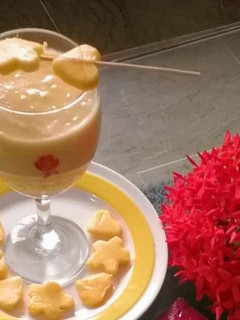 A picture of Mango Lassi.