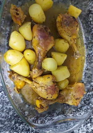 Una foto de Jamoncitos pollo al horno