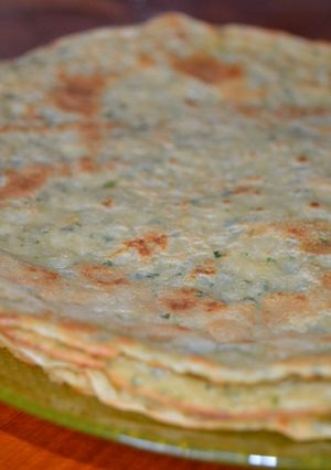 Una foto de Creps de Garbanzo