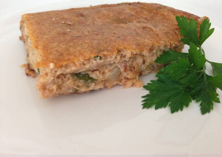 Simple Way to Make Super Quick Homemade Torta FitFat de Atum