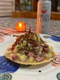 Tostadas de atún fresco