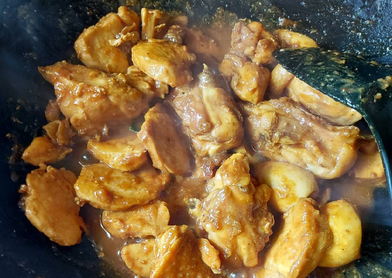 Ayam bumbu sate (bisa untuk diet)