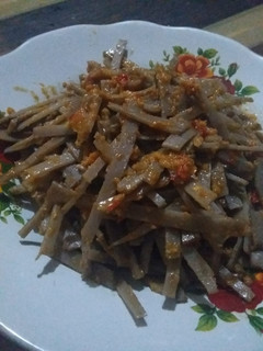 Foto resep Tumis kulit singkong