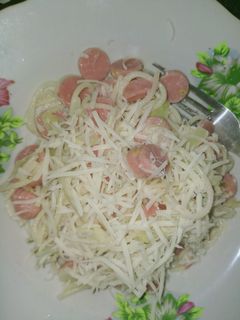 Foto resep Spagetti Carbonara enak