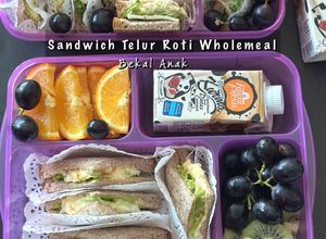 Gambar Sandwich Telur Roti Wholemeal