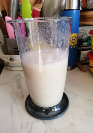 Una foto de Leche con plátano