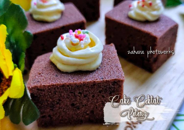 Cake Coklat Potong