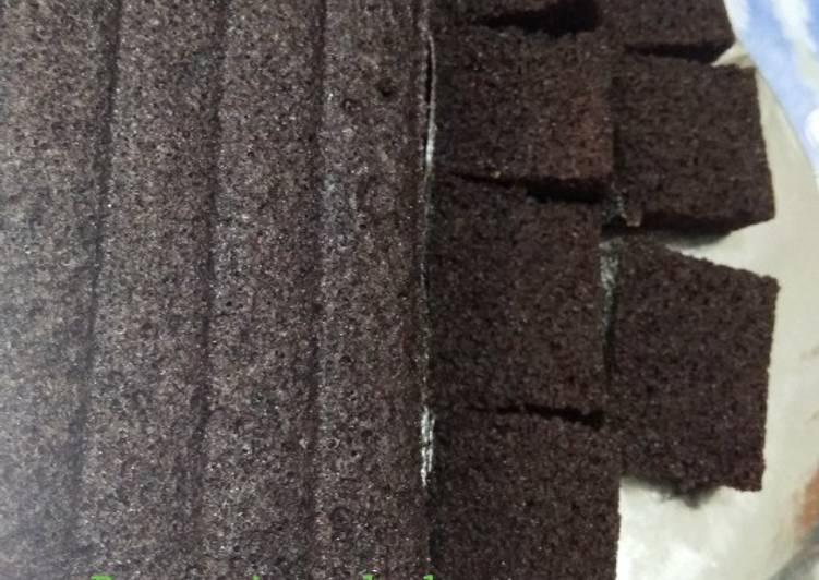 Brownies kukus ketan hitam lembut TOP BANGEEET