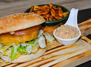 Foto de Hambúrgueres com Molho Big Mac
