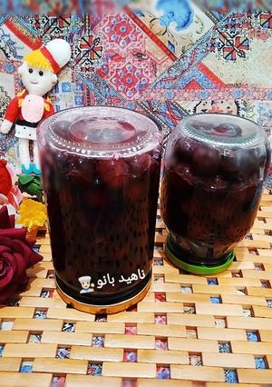 عکسی از دستور کمپوت گیلاس 🍒😋👌