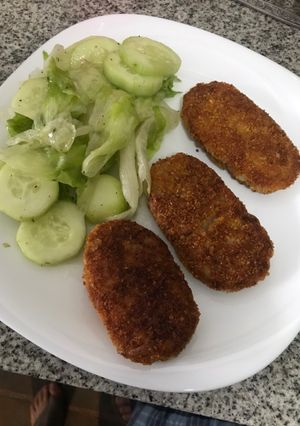 Una foto de Tortitas de papatún