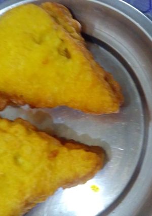 A picture of બ્રેડ પકોડા.