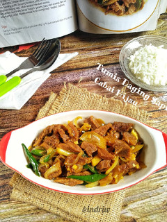 Foto resep Tumis Daging Sapi Cabai Hijau