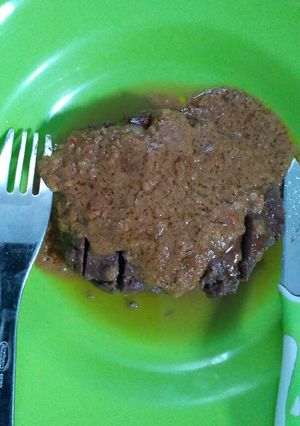 Foto resep Steak saos kacang