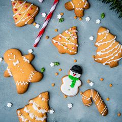 A picture of Christmas Vanilla Biscuits.
