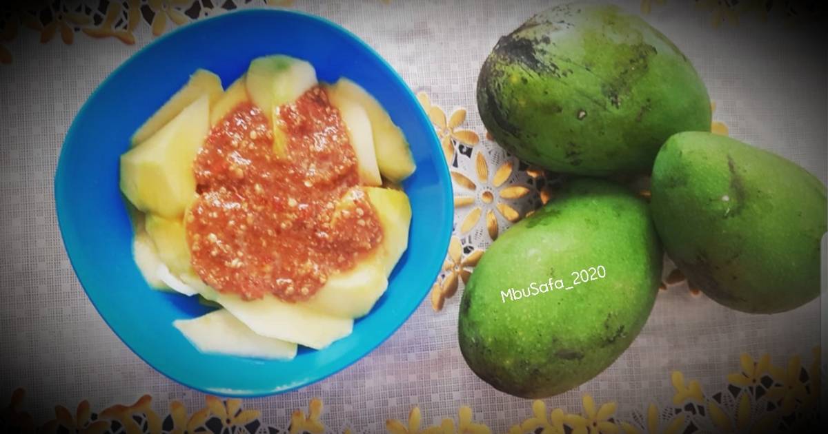 1 877 Resep Rujak Mangga Enak Dan Sederhana Ala Rumahan Cookpad