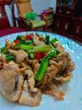 Stir-Fried Pork with Scallions