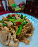 Stir-Fried Pork with Scallions