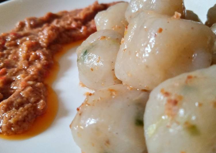 Resep Cilok saos kacang Jadi, Lezat Sekali