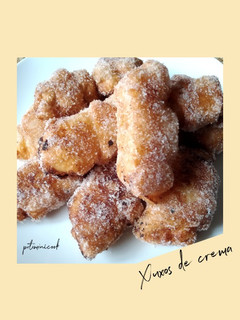 Una foto de Xuxos de crema