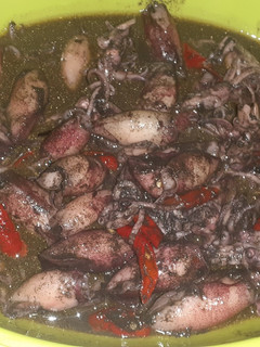 Foto resep Tumis cumi kuah hitam