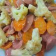 Tumis Kembang Kol+Wortel+Sosis