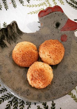 西班牙椰絲球 Sultanas de Coco 的食譜成品照片