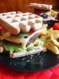 Gofrefitburguers con patatas