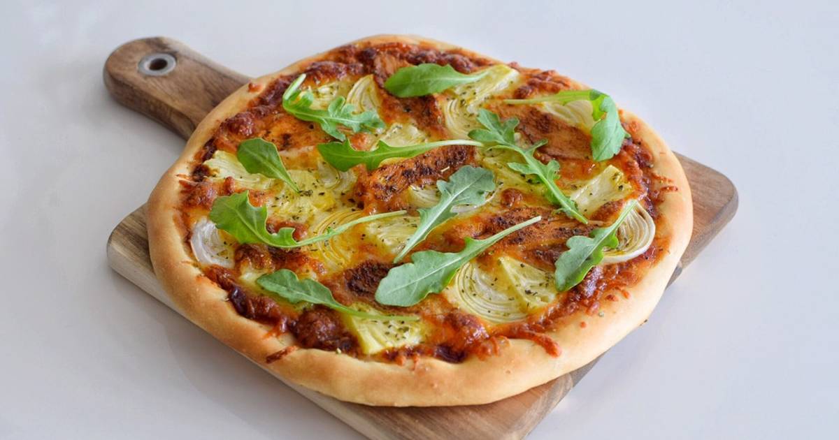 224 recetas muy ricas de pizza de piña compartidas por cocineros caseros-  Cookpad