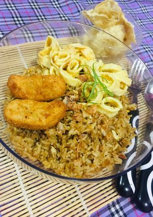 Foto resep Nasi goreng bawang