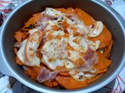 Una foto di zucca parmigiana