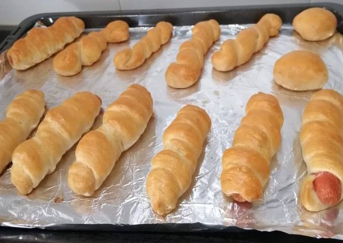 Chicken Hotdog Bread