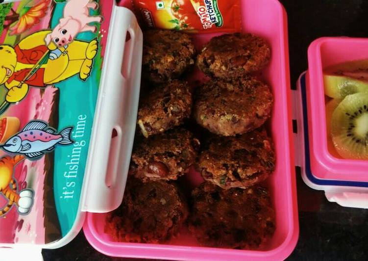 Recipe of Homemade Rajma Walnut tikki