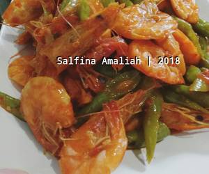 Resep mudah Oseng Udang dan Buncis (No MSG) Enak Sempurna