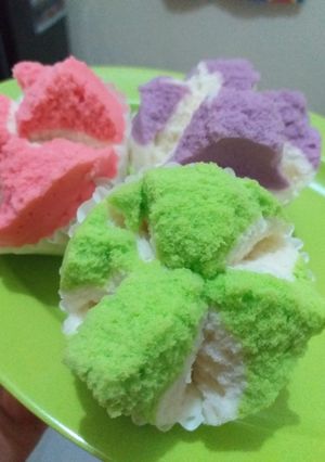 Foto resep Bolu kukus mekar