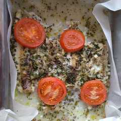 Une photo de Poisson en papillote