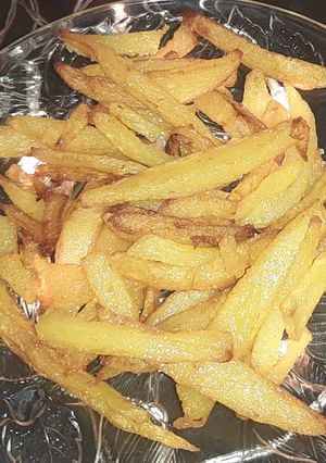 A picture of French fries.
