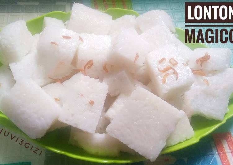 Cara Memasak Lontong Magicom Yang Nikmat