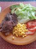 Bistec al sartén.