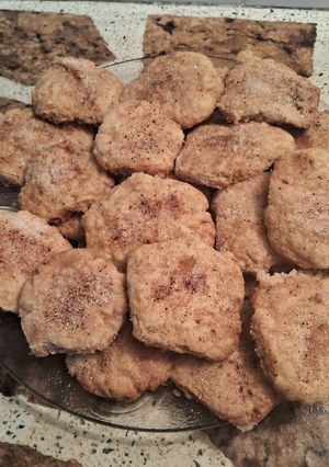 Una foto de Galletitas de aceite y vainilla azucaradas