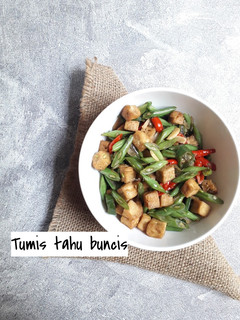 Foto resep Tumis tahu buncis