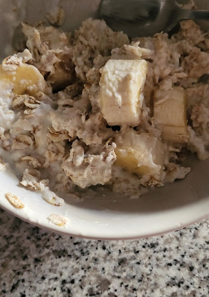 Una foto de Desayuno fácil y rápido de avena