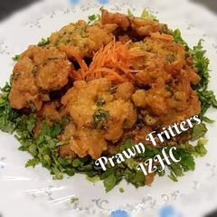 A picture of 🥕🍤🥒Prawns Fritters🥒🍤🥕.