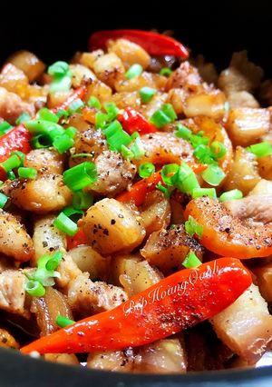 Hình của món Thịt Kho Quẹt.