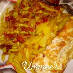 A picture of Chips and Egg.